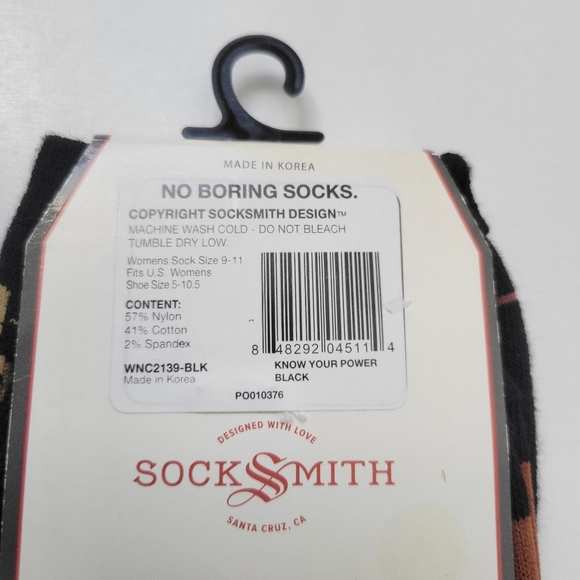 Socksmith NWT Know your power socks Women's 5-10.5 Bundle of 3. - Picture 5 of 7